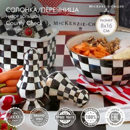 Набор солонка/перечница большой Courtly Check 89242-40